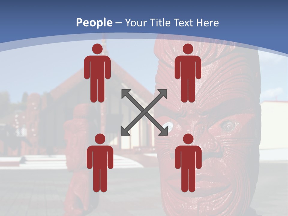 Indigenous Aboriginal Wood PowerPoint Template