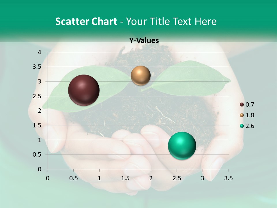 A Person Holding A Plant In Their Hands PowerPoint Template