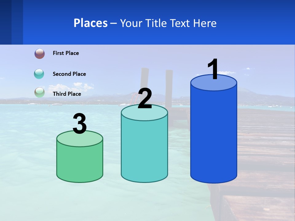Pier Destination Perspective PowerPoint Template