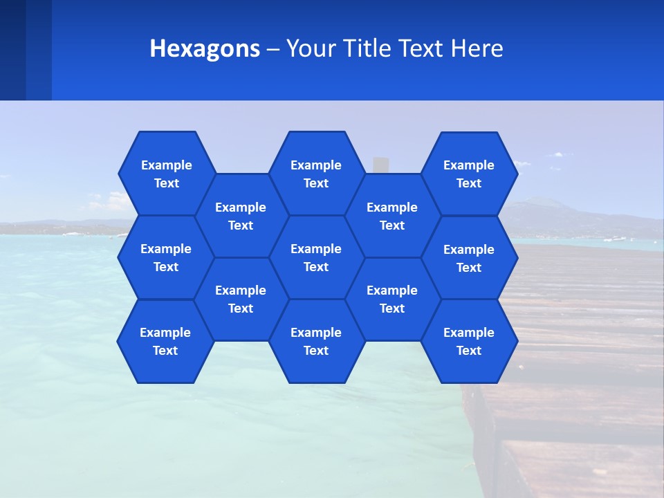 Pier Destination Perspective PowerPoint Template