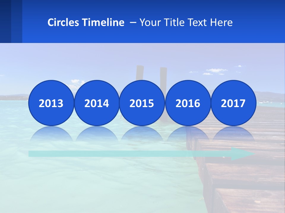 Pier Destination Perspective PowerPoint Template