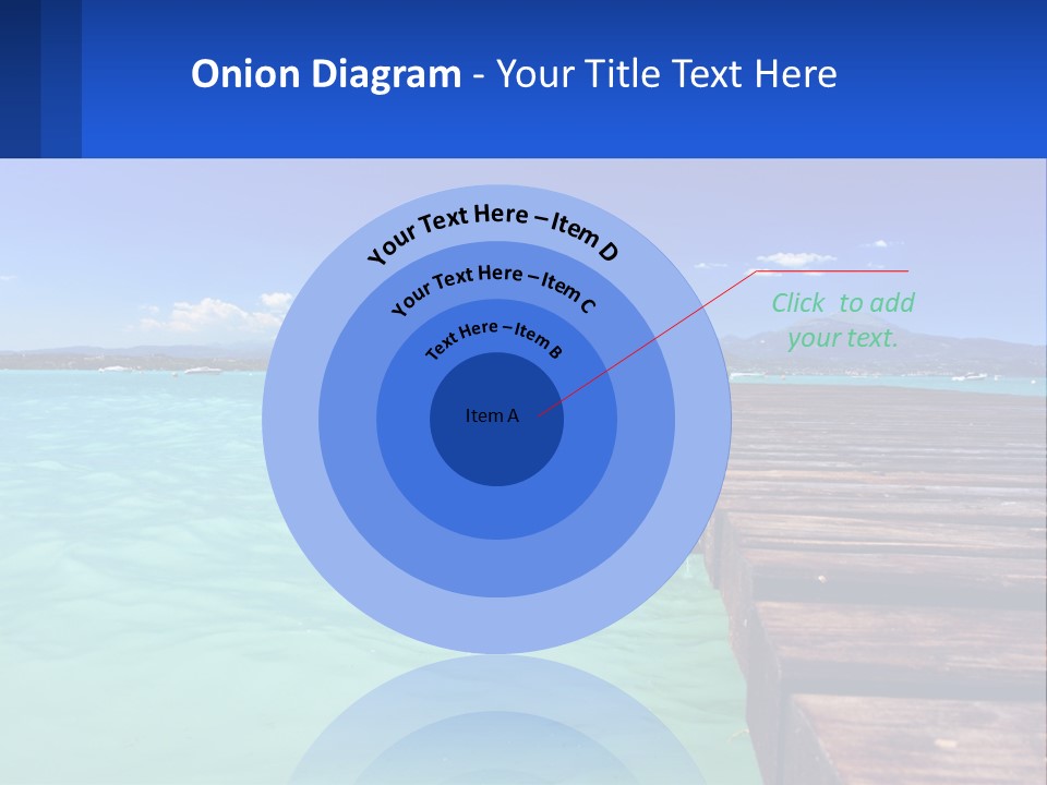 Pier Destination Perspective PowerPoint Template