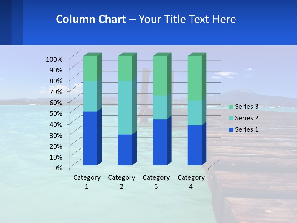 Pier Destination Perspective PowerPoint Template