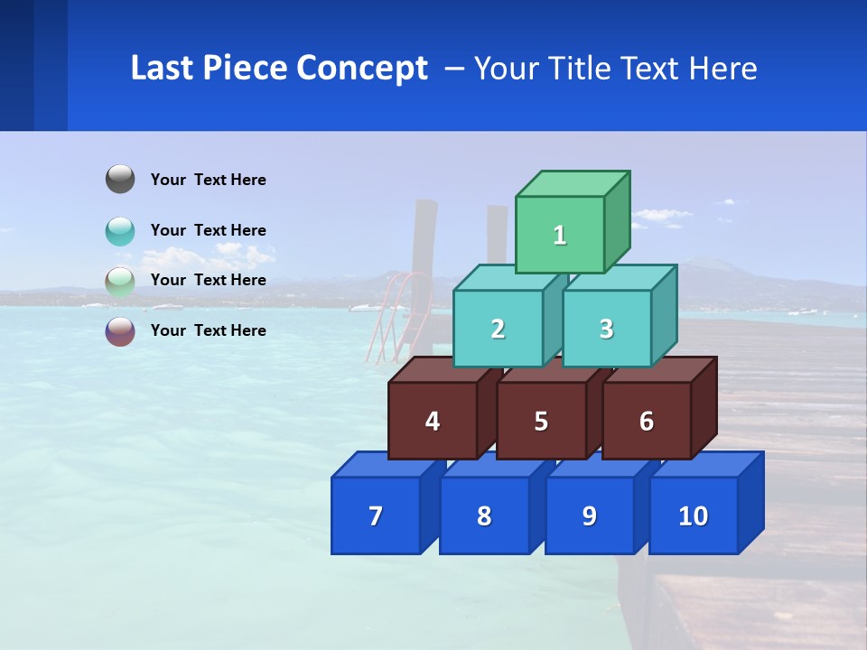 Pier Destination Perspective PowerPoint Template