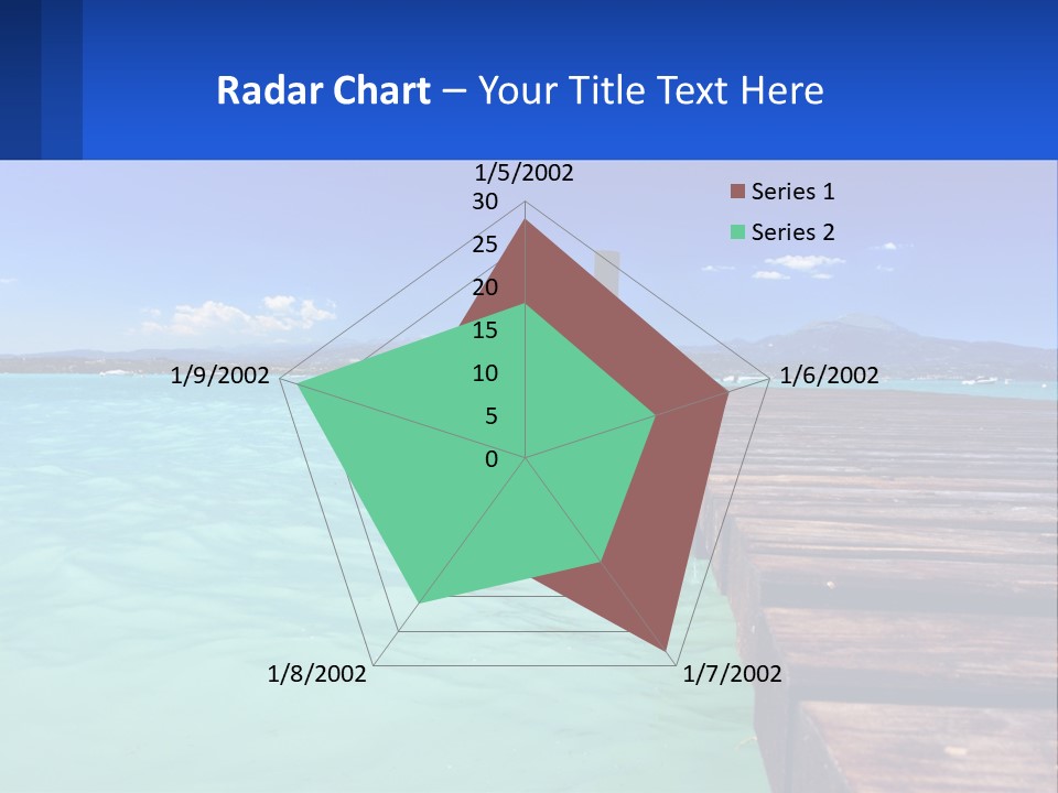 Pier Destination Perspective PowerPoint Template