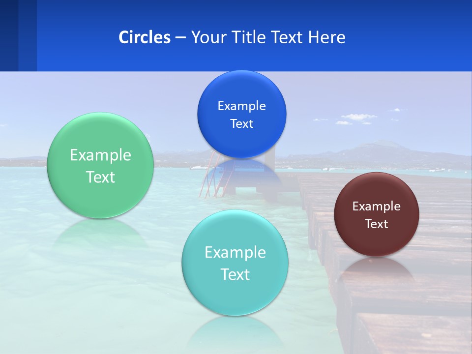 Pier Destination Perspective PowerPoint Template
