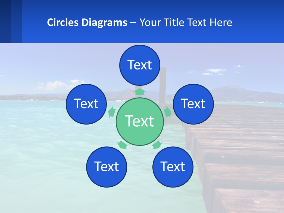 Pier Destination Perspective PowerPoint Template