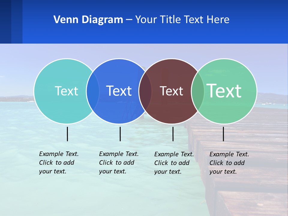 Pier Destination Perspective PowerPoint Template