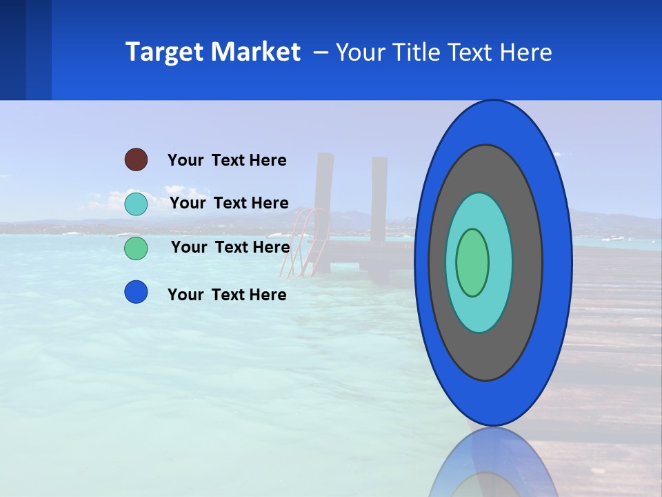 Pier Destination Perspective PowerPoint Template