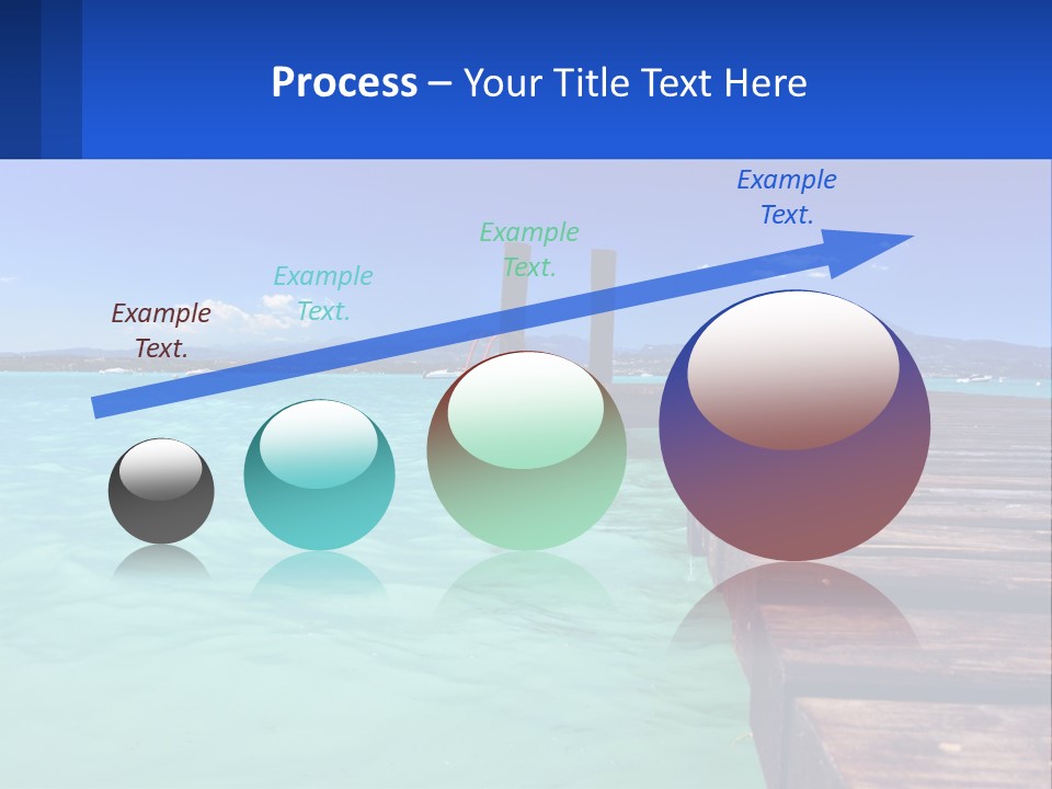 Pier Destination Perspective PowerPoint Template