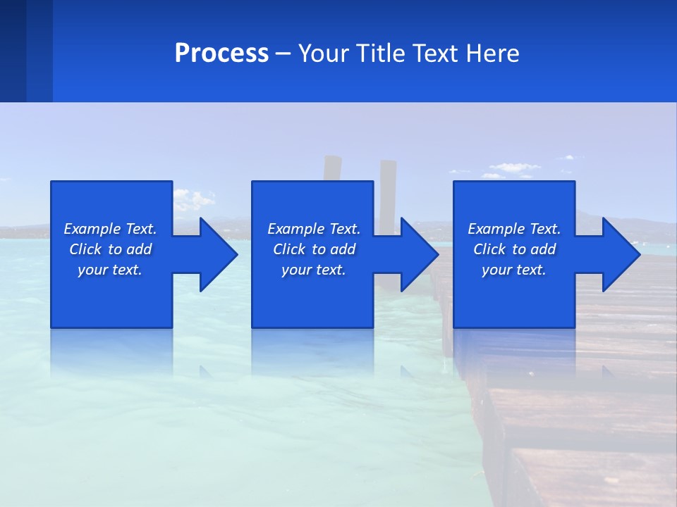 Pier Destination Perspective PowerPoint Template