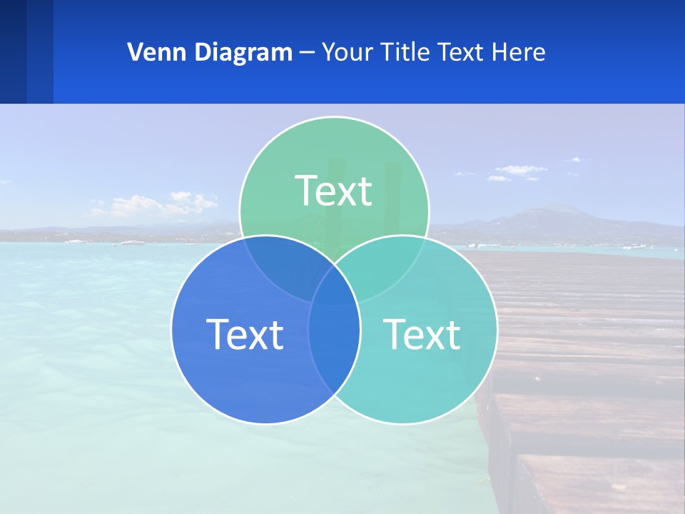 Pier Destination Perspective PowerPoint Template