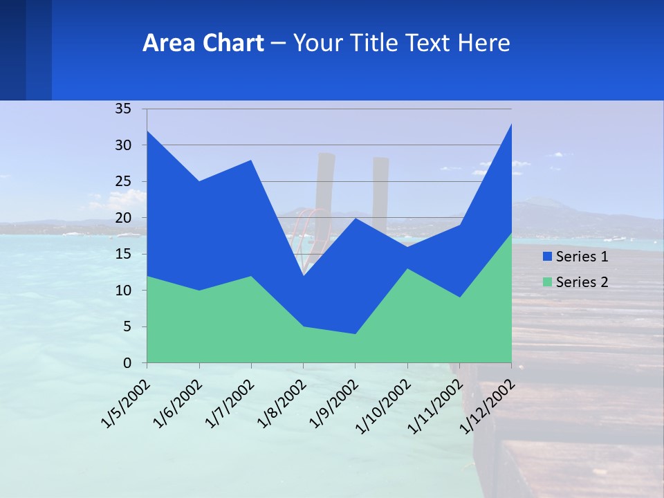 Pier Destination Perspective PowerPoint Template
