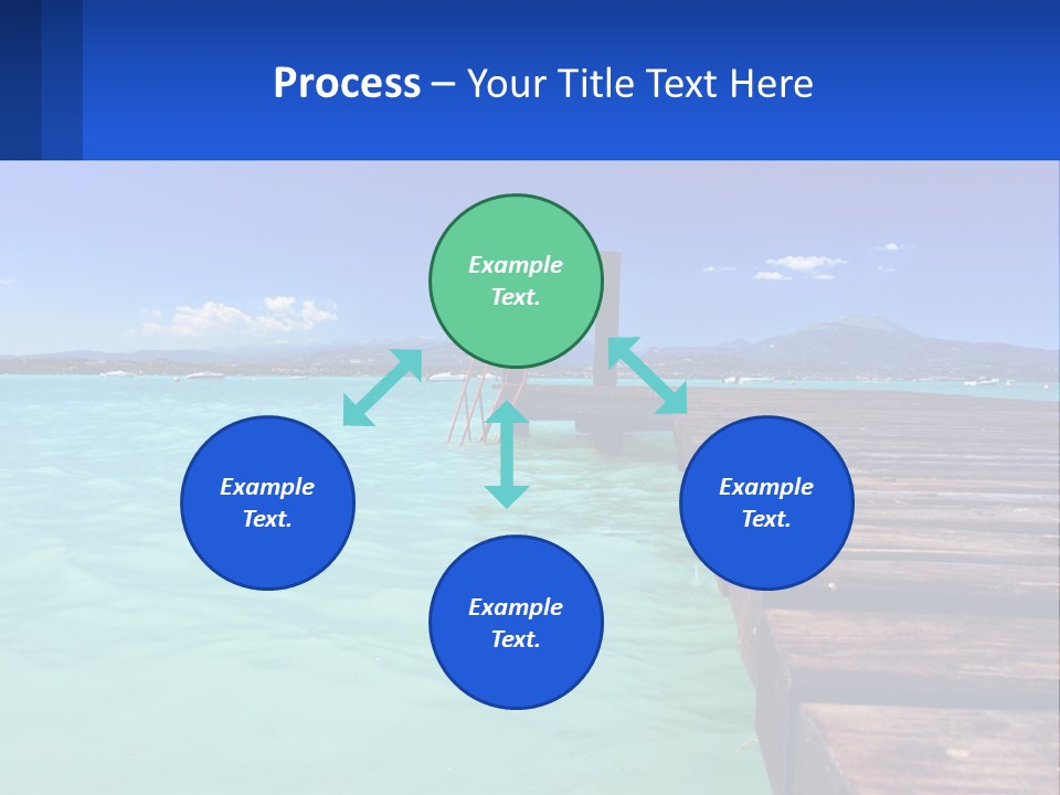 Pier Destination Perspective PowerPoint Template