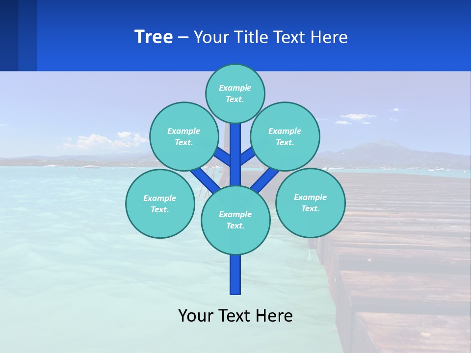 Pier Destination Perspective PowerPoint Template