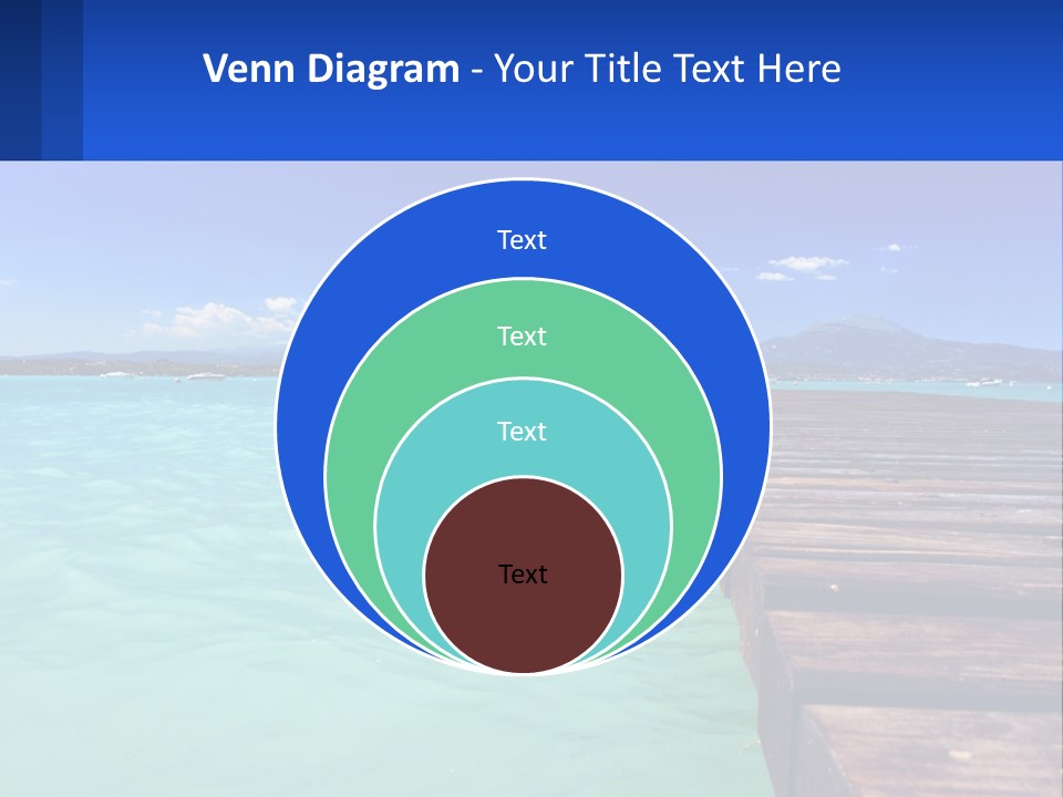 Pier Destination Perspective PowerPoint Template