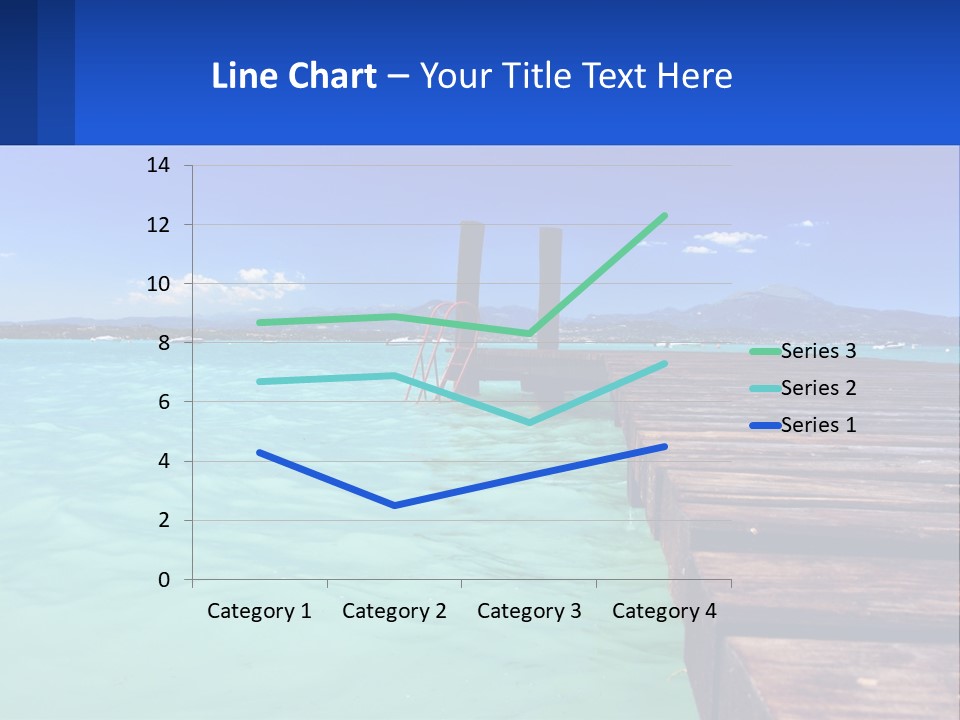 Pier Destination Perspective PowerPoint Template