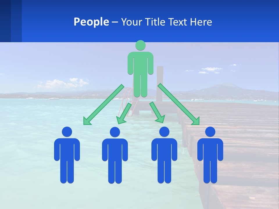 Pier Destination Perspective PowerPoint Template