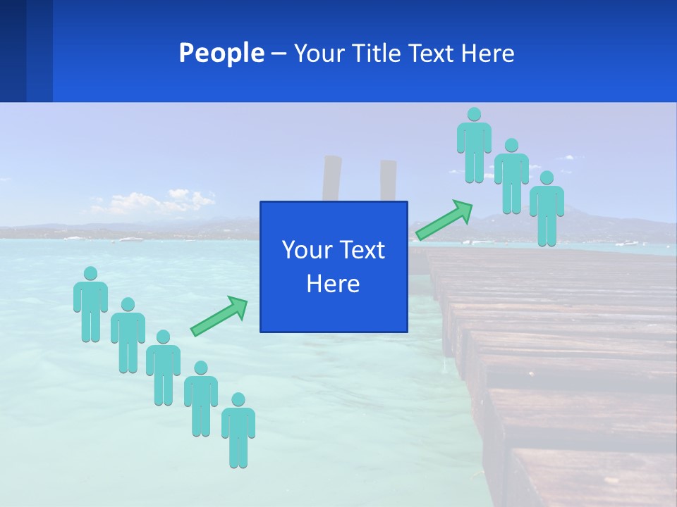 Pier Destination Perspective PowerPoint Template