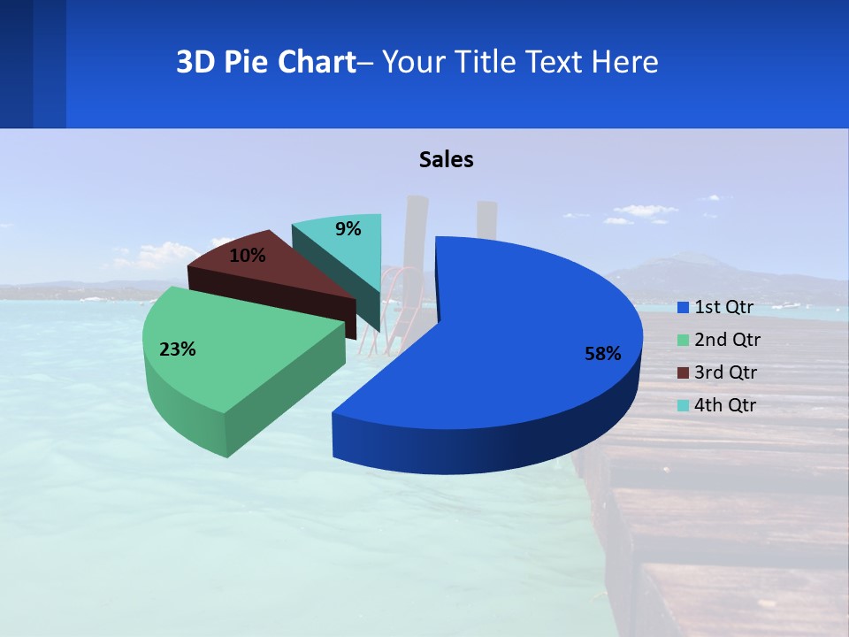 Pier Destination Perspective PowerPoint Template
