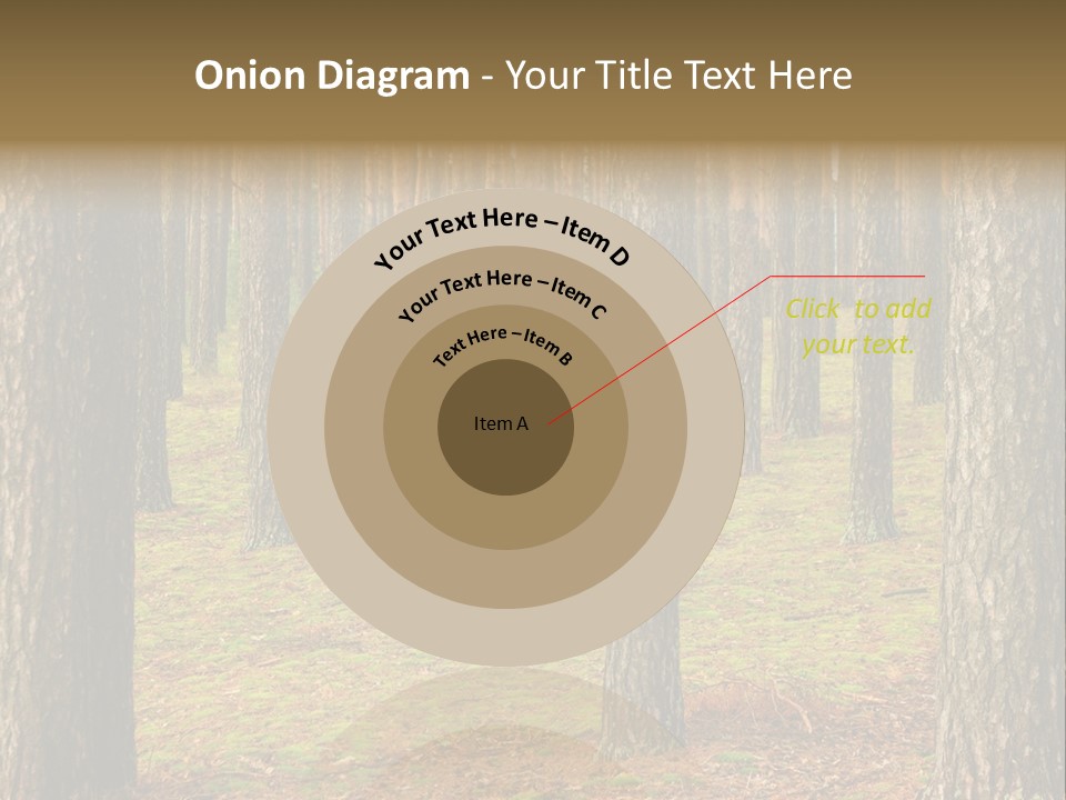 Pine Timber Spring PowerPoint Template