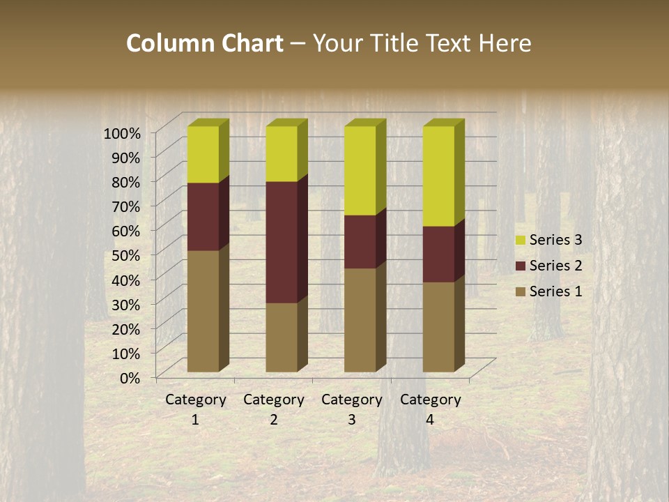 Pine Timber Spring PowerPoint Template
