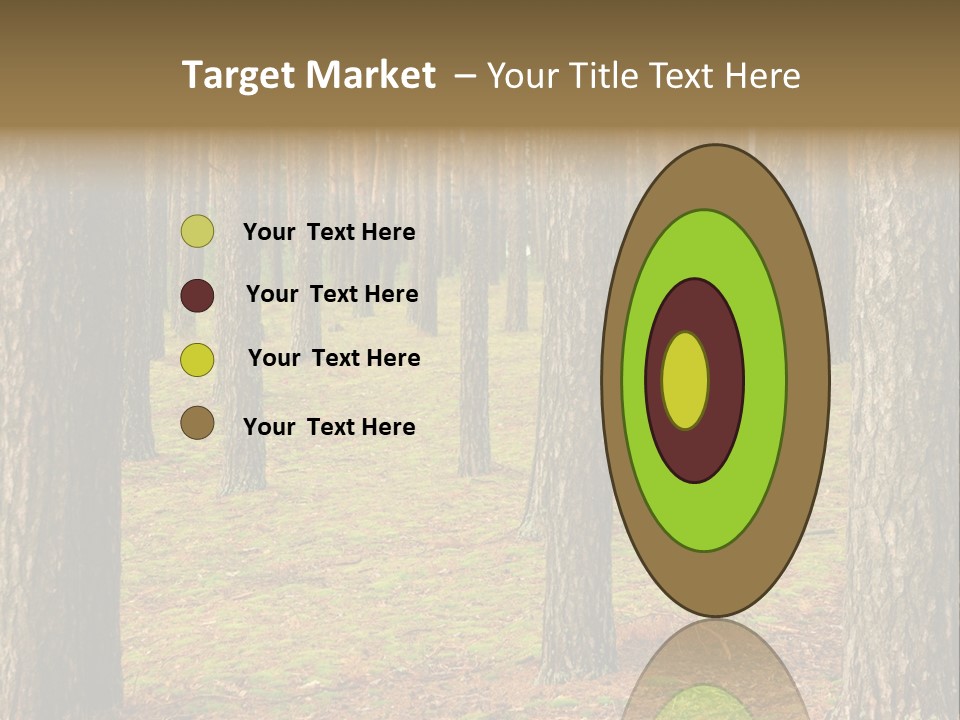 Pine Timber Spring PowerPoint Template