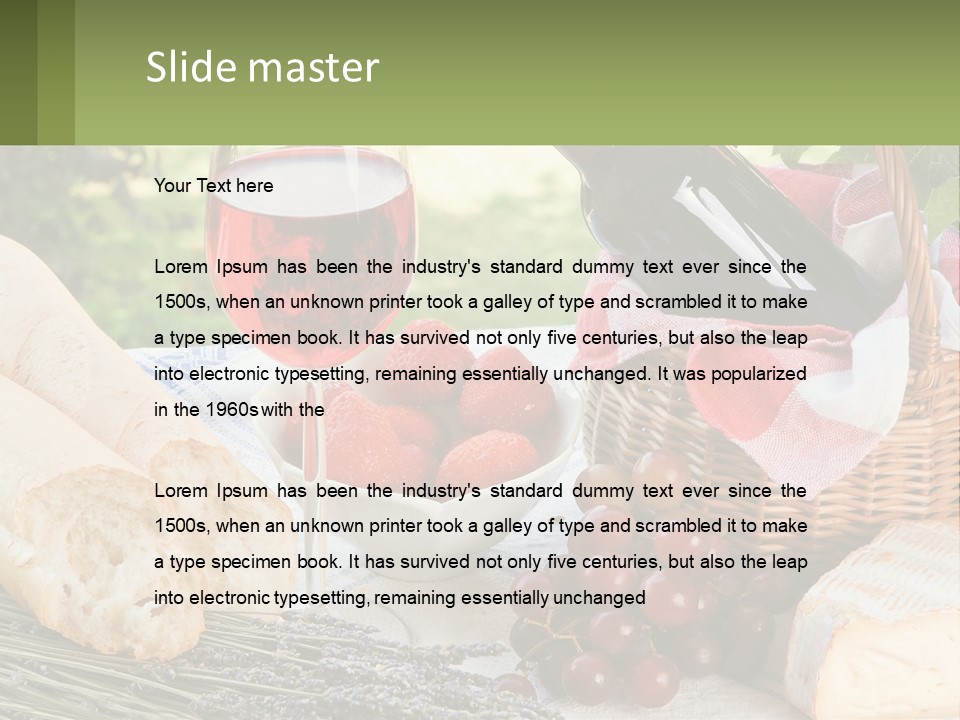 Beverage Agriculture Food PowerPoint Template