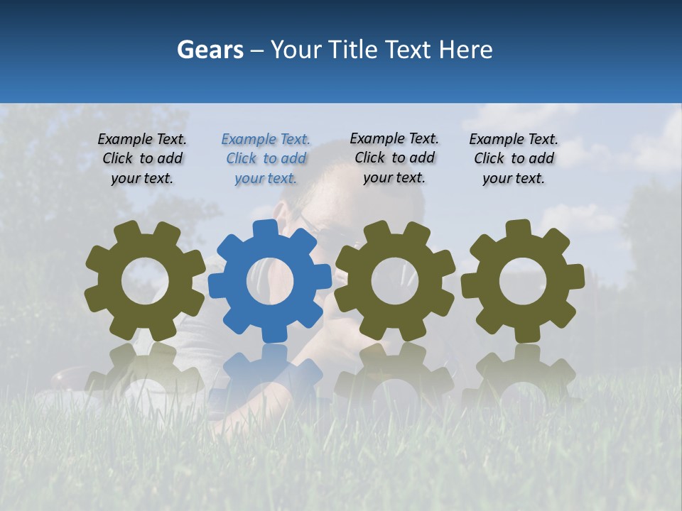 Male Targets Men PowerPoint Template