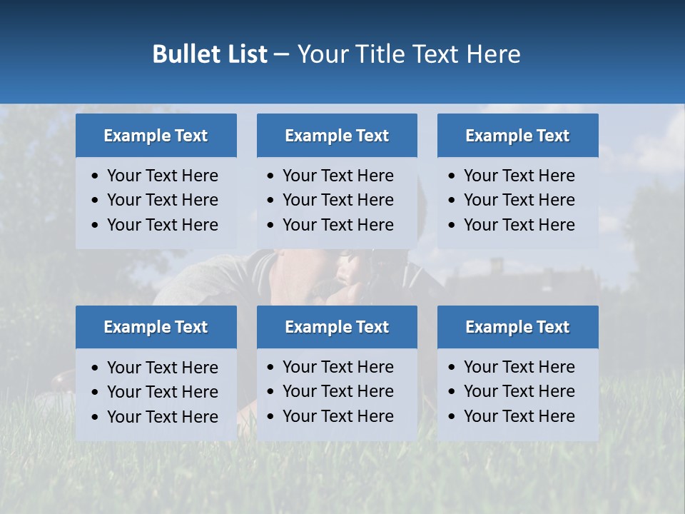Male Targets Men PowerPoint Template