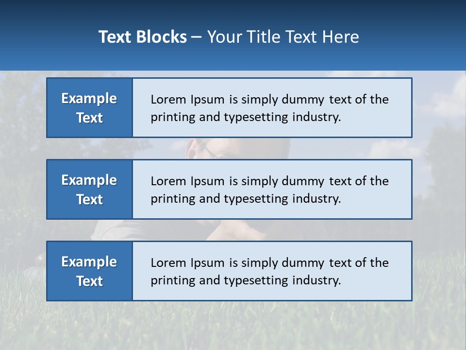 Male Targets Men PowerPoint Template