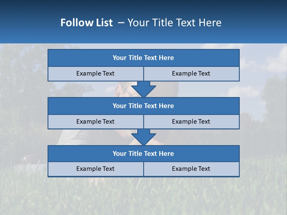 Male Targets Men PowerPoint Template