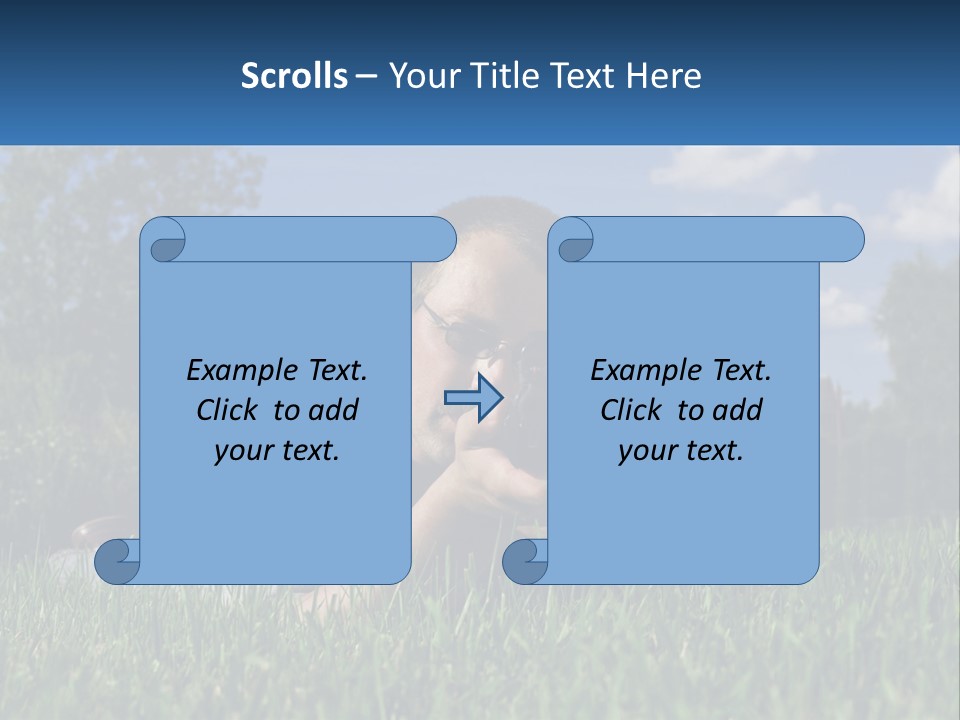 Male Targets Men PowerPoint Template