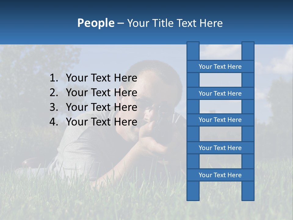 Male Targets Men PowerPoint Template