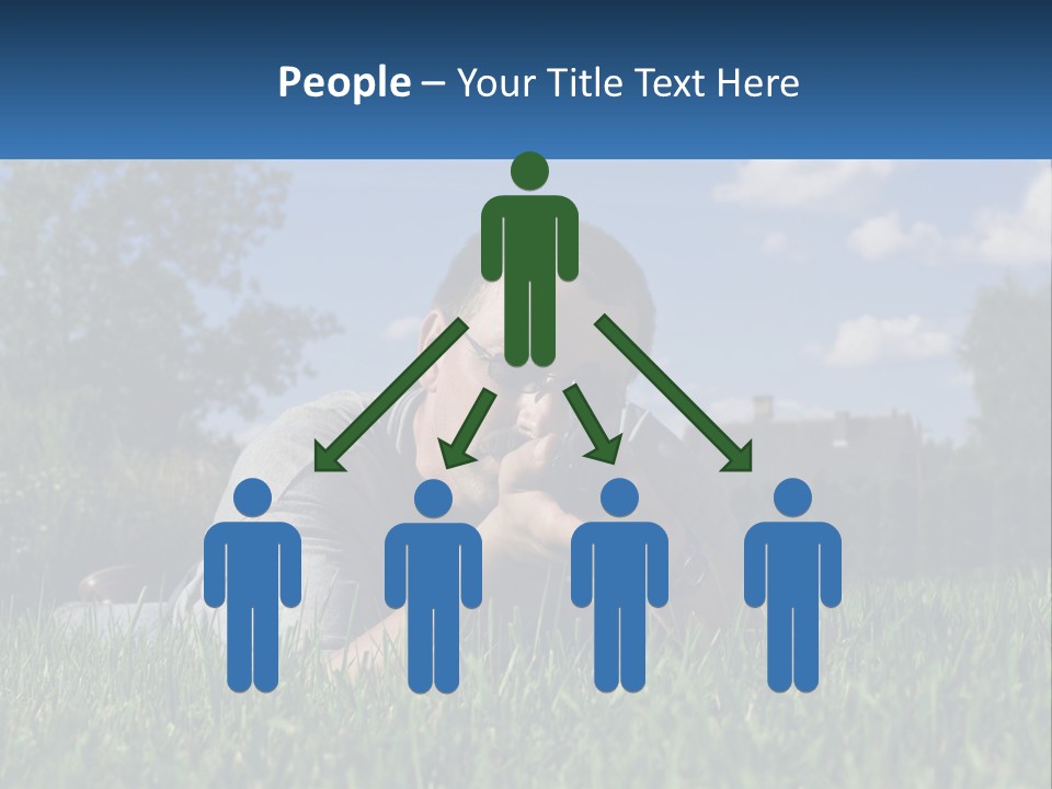 Male Targets Men PowerPoint Template