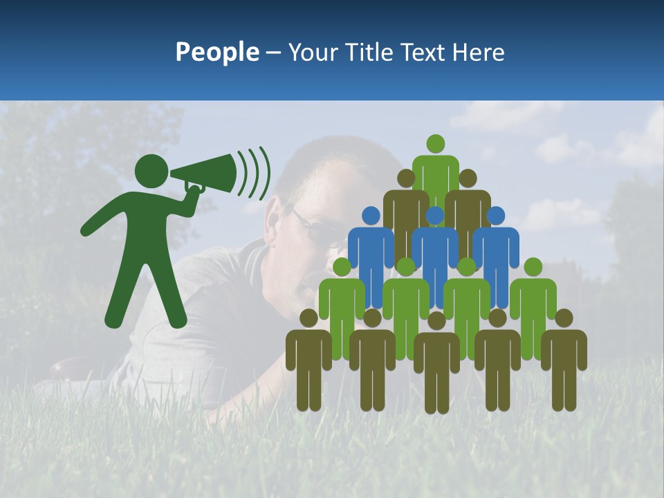 Male Targets Men PowerPoint Template