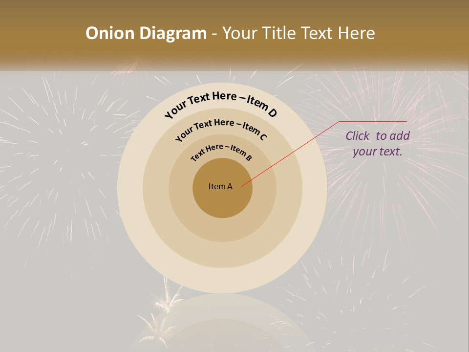 Explosion Rockets Fireballs PowerPoint Template