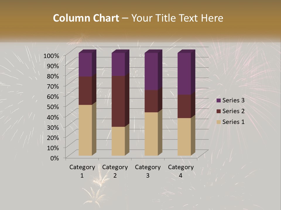 Explosion Rockets Fireballs PowerPoint Template