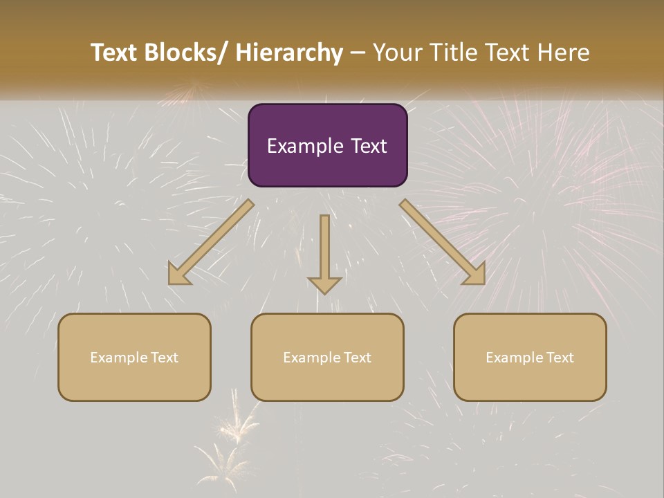 Explosion Rockets Fireballs PowerPoint Template