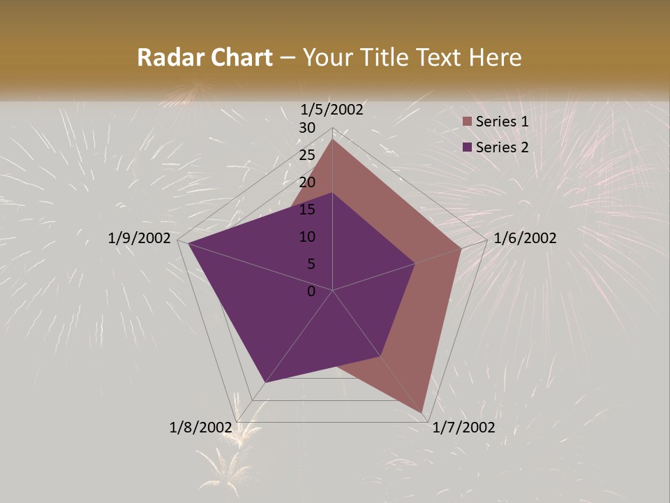 Explosion Rockets Fireballs PowerPoint Template