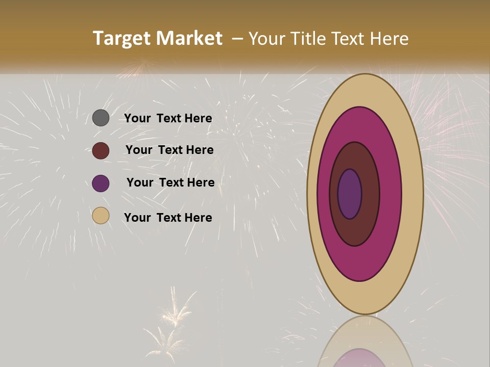 Explosion Rockets Fireballs PowerPoint Template