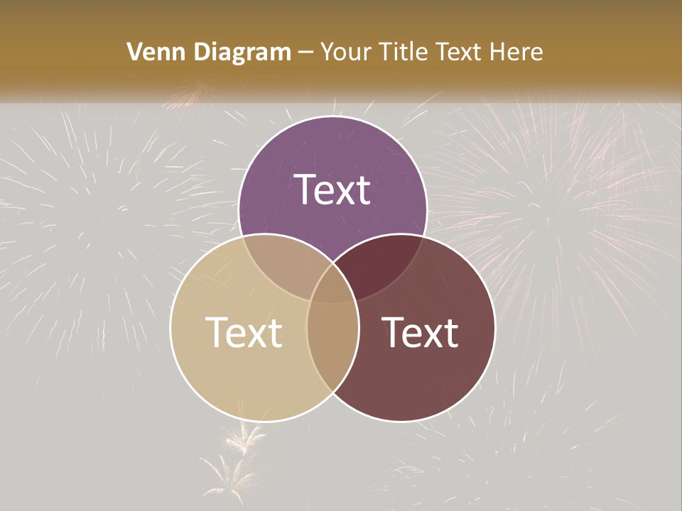 Explosion Rockets Fireballs PowerPoint Template