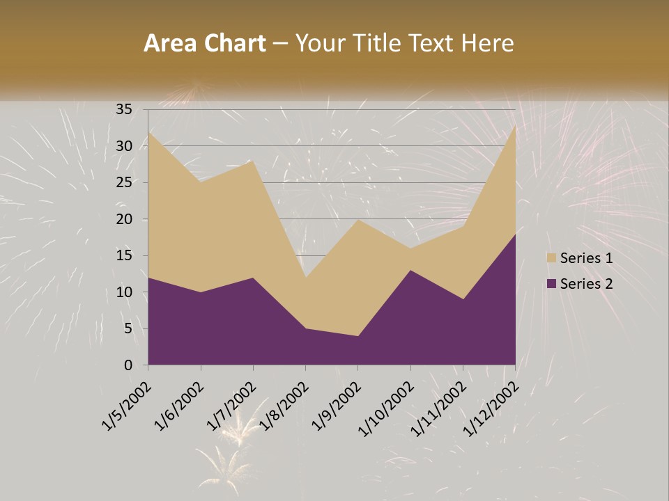 Explosion Rockets Fireballs PowerPoint Template