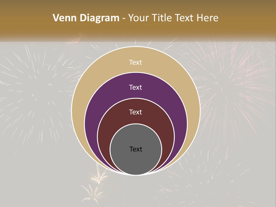 Explosion Rockets Fireballs PowerPoint Template