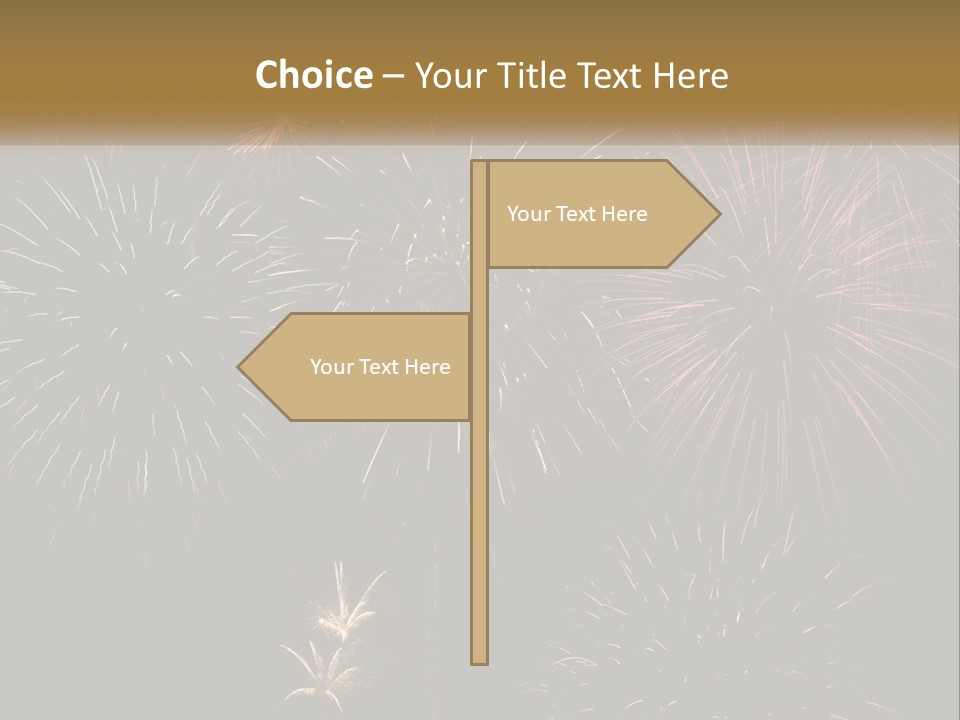 Explosion Rockets Fireballs PowerPoint Template