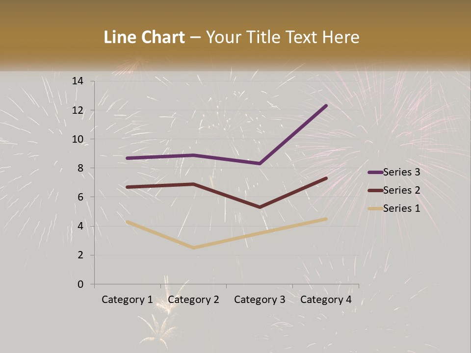 Explosion Rockets Fireballs PowerPoint Template