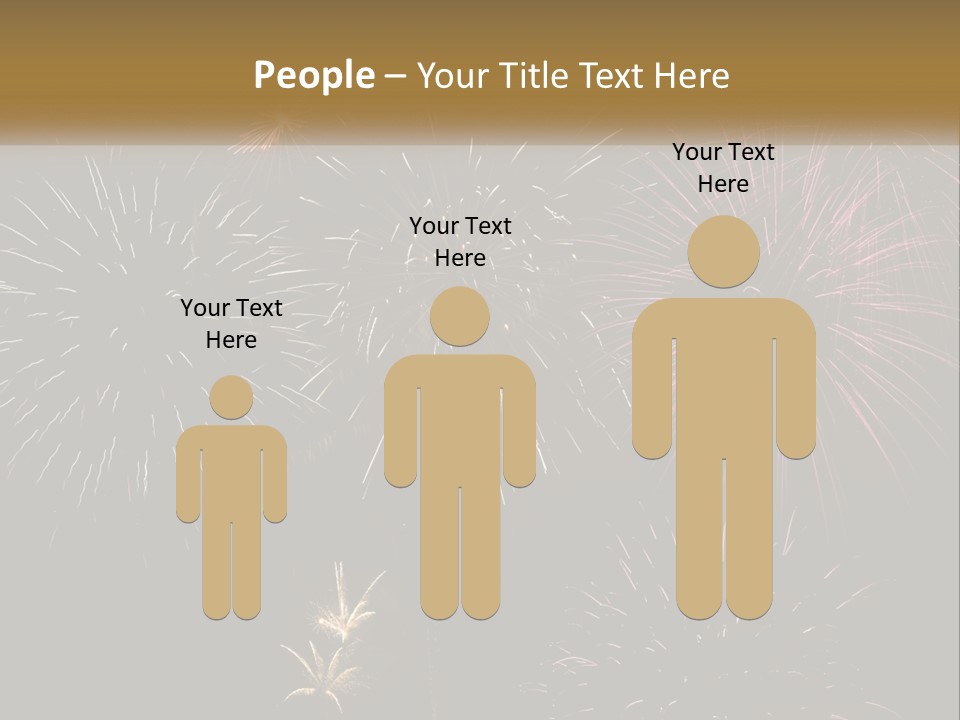 Explosion Rockets Fireballs PowerPoint Template