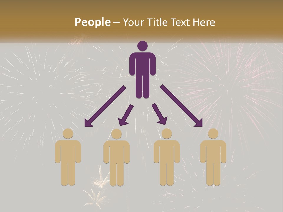 Explosion Rockets Fireballs PowerPoint Template