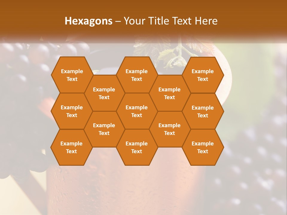 Fresh Style Fruit PowerPoint Template