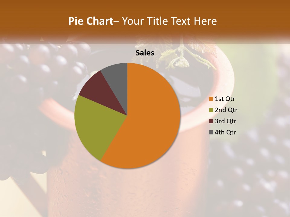 Fresh Style Fruit PowerPoint Template
